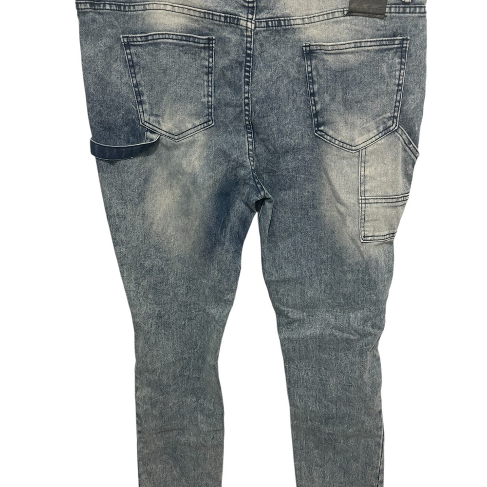 Euc men's 42x32 distressed jeans streetwear - Picture 2 of 4